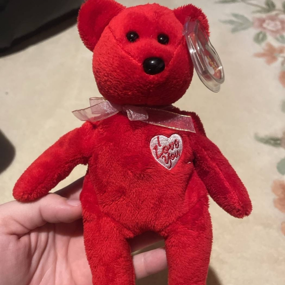 TY Beanie Baby Secret - I Love You